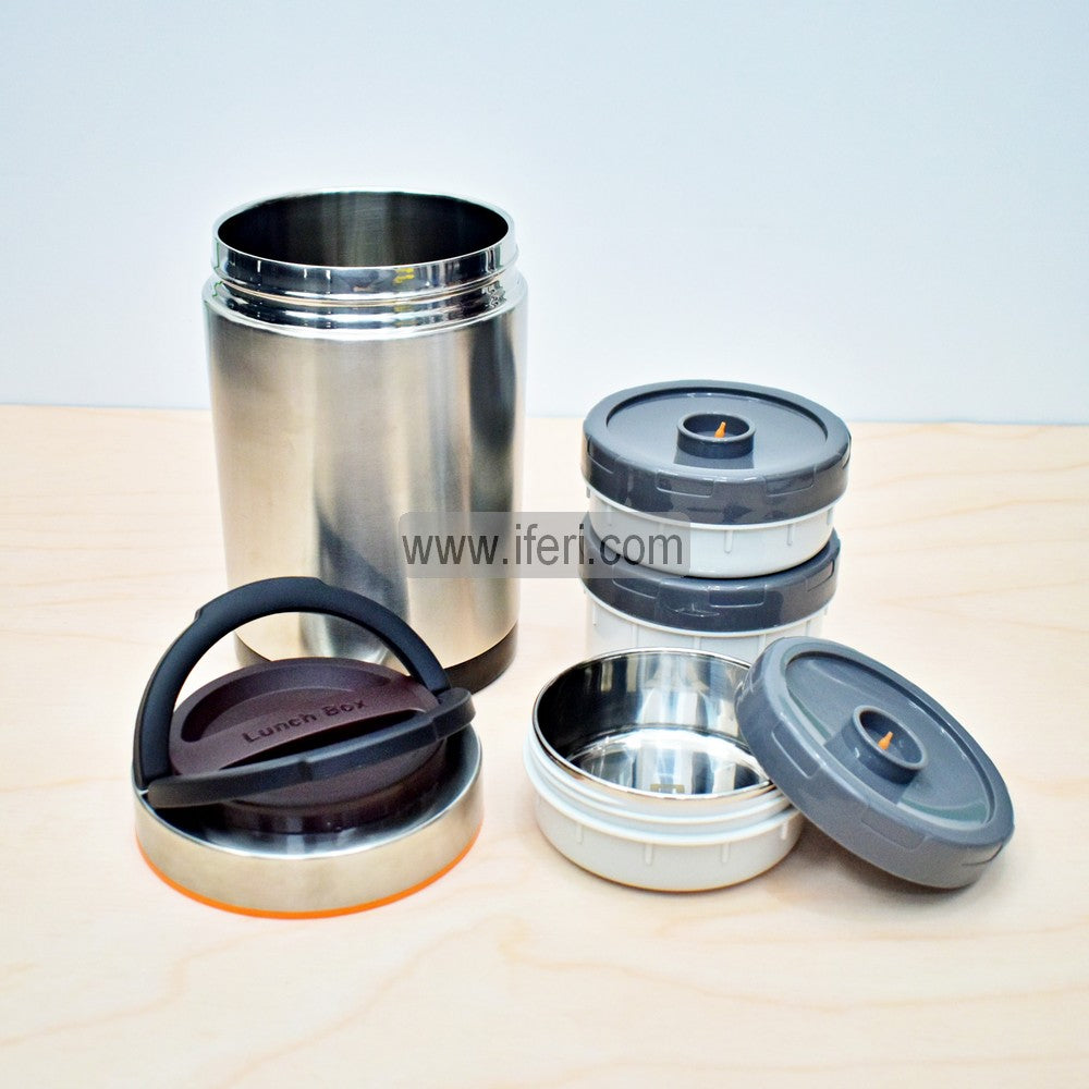 3 Layer Stainless Steel Lunch Carrier, Tiffin Carrier TB1253