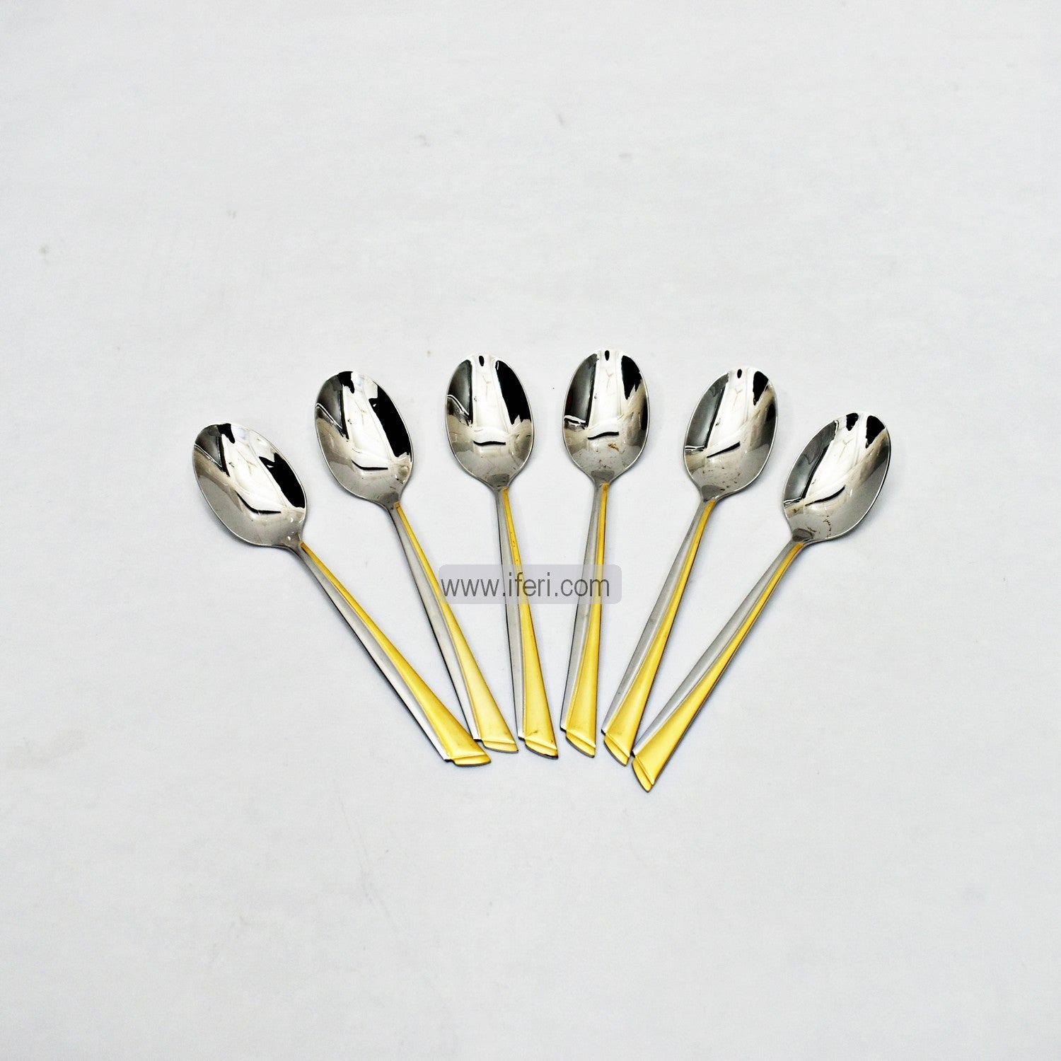 6 inch 6 pcs Metal Tea Spoon Set TB1340