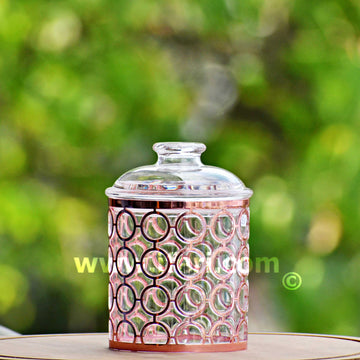 4 Inch Airtight Acrylic Cookie Jar / Spice Jar ALP1581