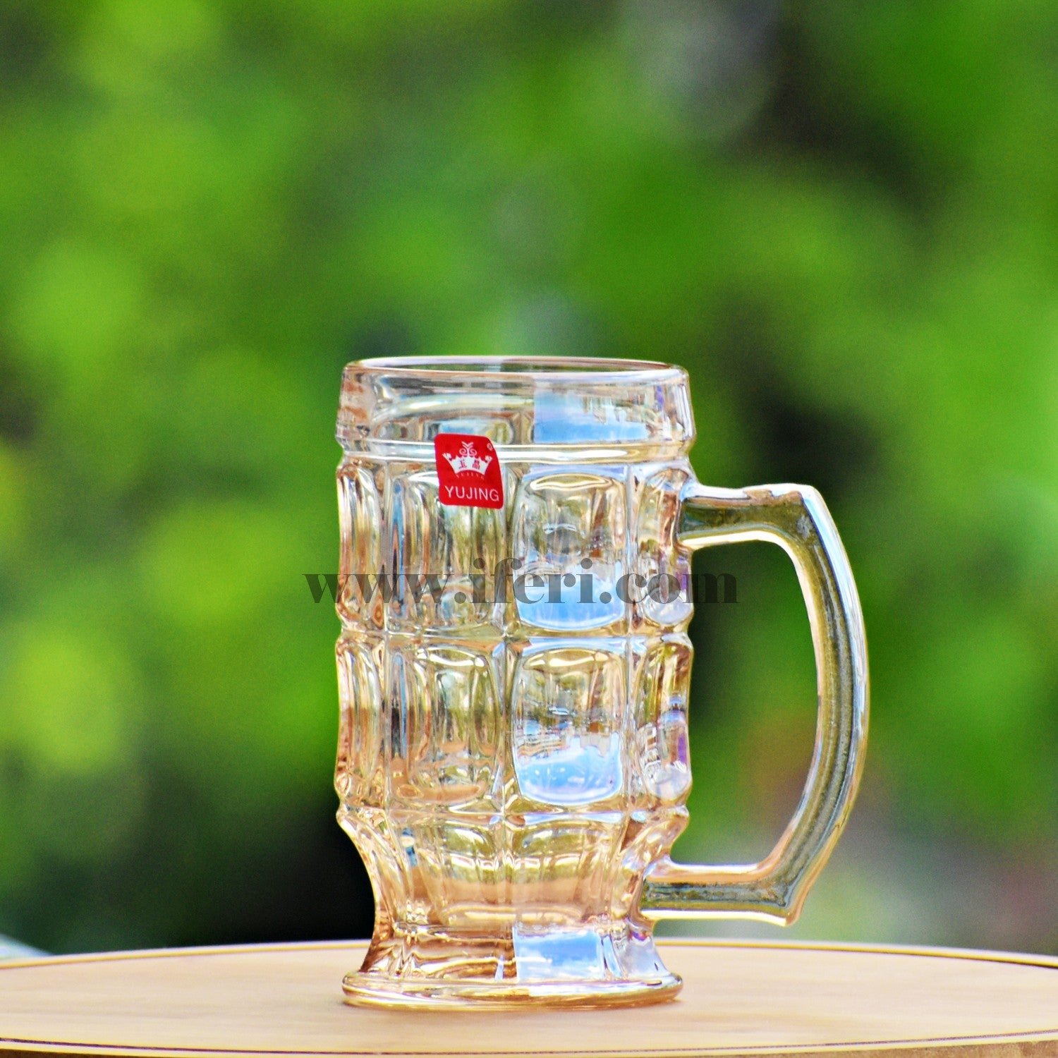 5.7 inch Golden Glass Water Juice Mug RH12106