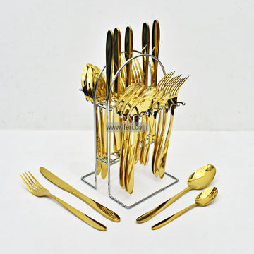 24 Pcs Stainless Steel Cutlery Set EB21224
