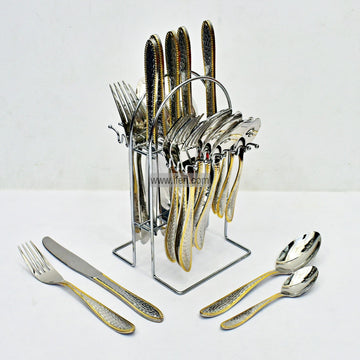 24 Pcs Stainless Steel Cutlery Set EB21225