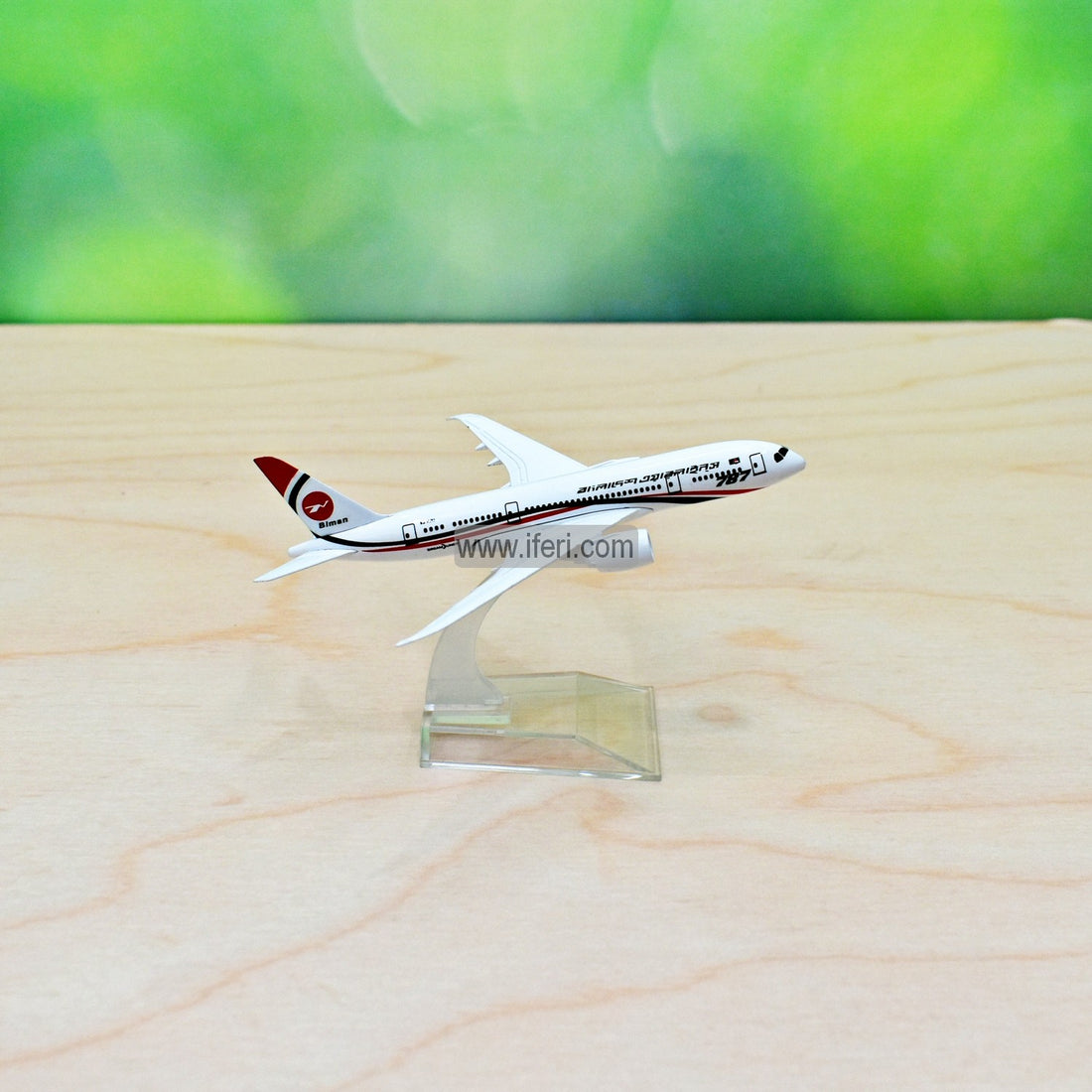 Buy Die Cast Metal Bangladesh Airlines Airplane Model Toy Showpiece with Base Online Through iferi.com from Bangladesh