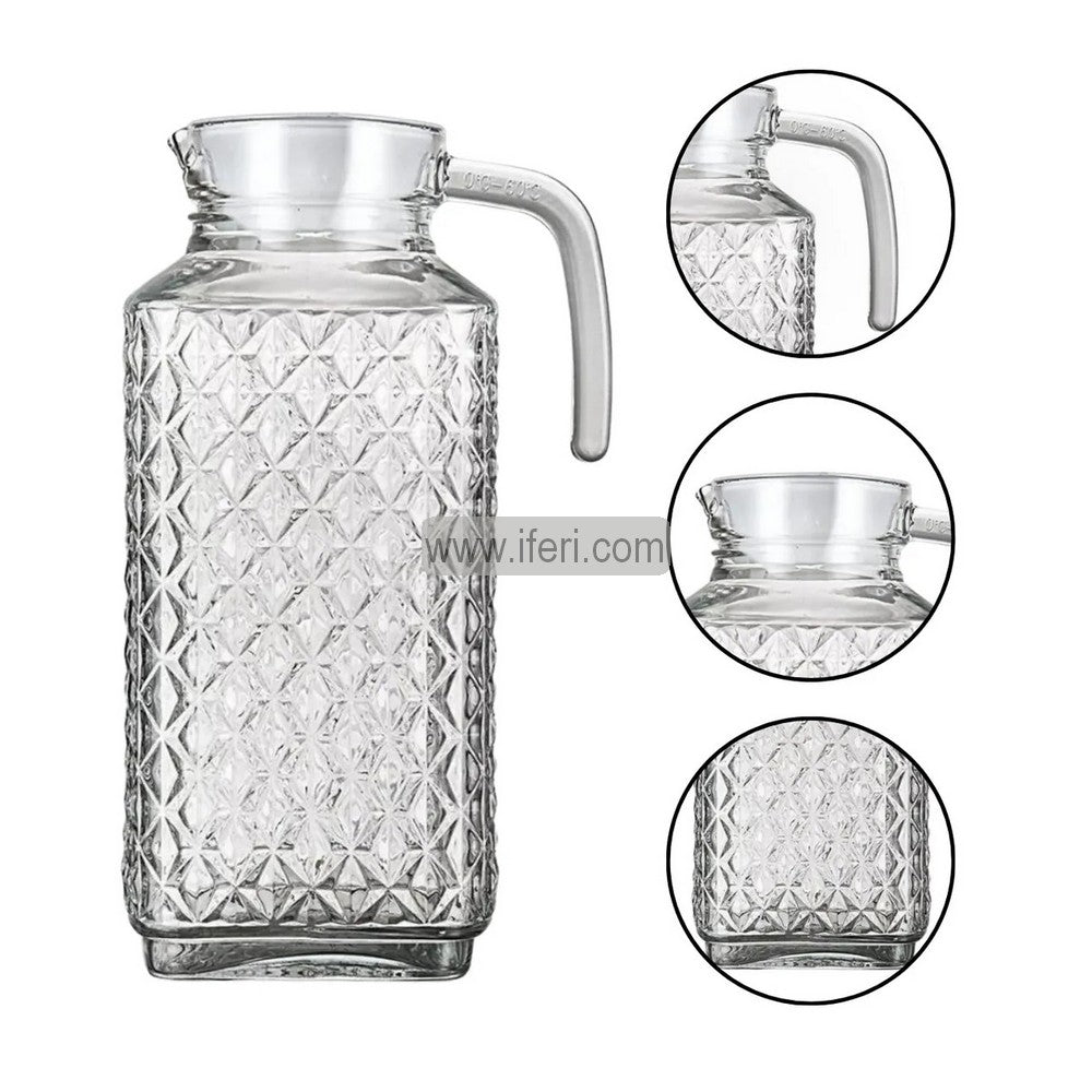 1.8 Liter Glass Water Juice Jug UNQ0377