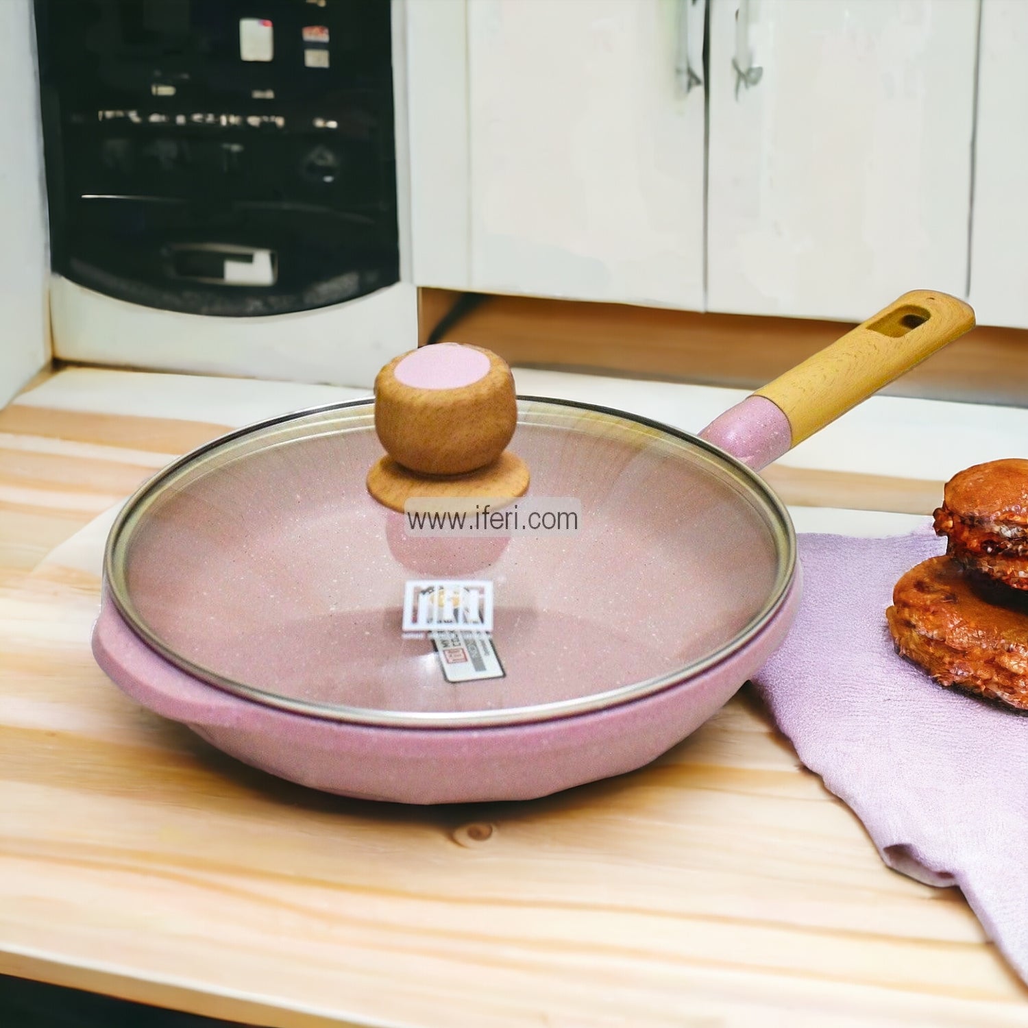 Buy Non-Stick Frying Pan with Lid Online from iferi.com in Bangladesh