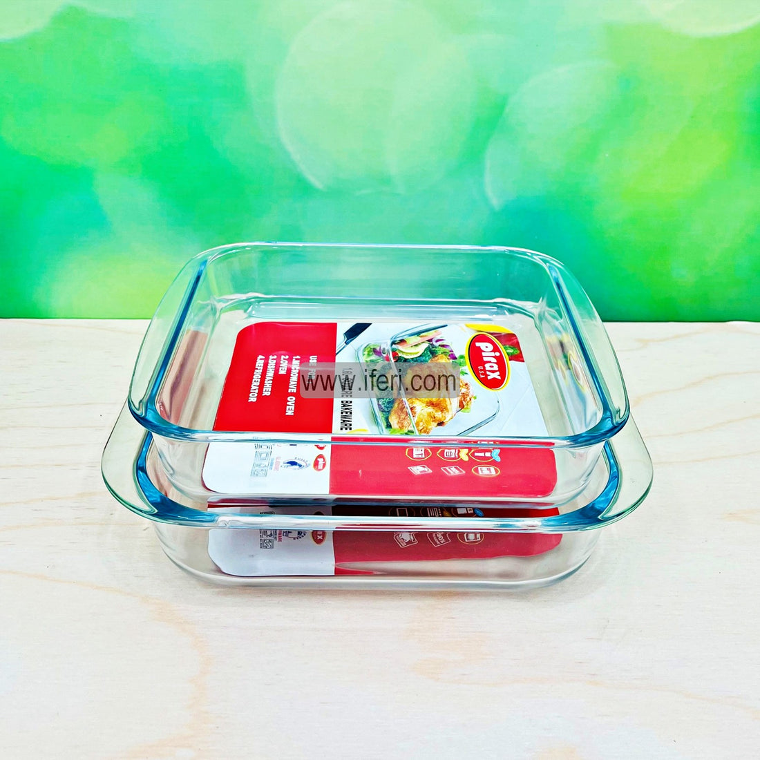 Buy Tempered Glass Casserole Set through Online from iferi.com in Bangladesh