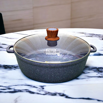 32cm MGC Non-Stick Cookware / Shallow Casserole with Lid FH2475