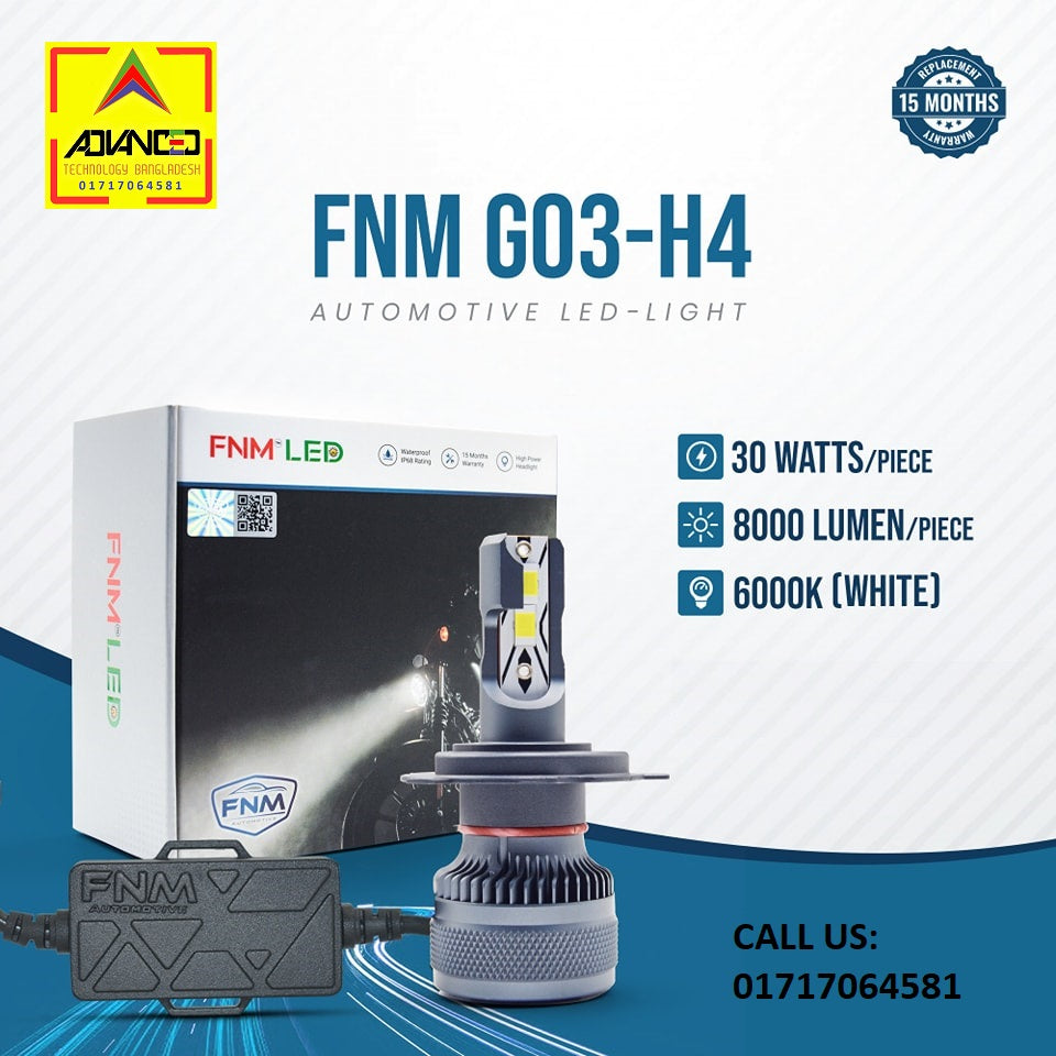 FNM G03 LED (H4 Socket)(1piece)