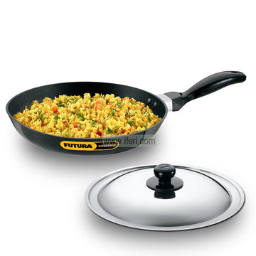 24cm Futura Non Stick Frying Pan with SS Lid SRC012