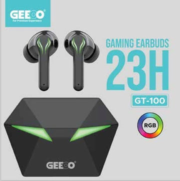 Geeoo Professional Competitive Gaming Earbuds with RGB GT100 GT2016