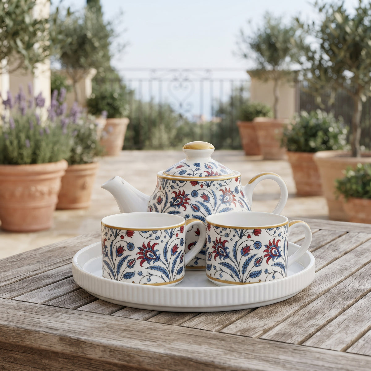 4 Pcs Ceramic Tea Set CGA0253-102 (সেল)