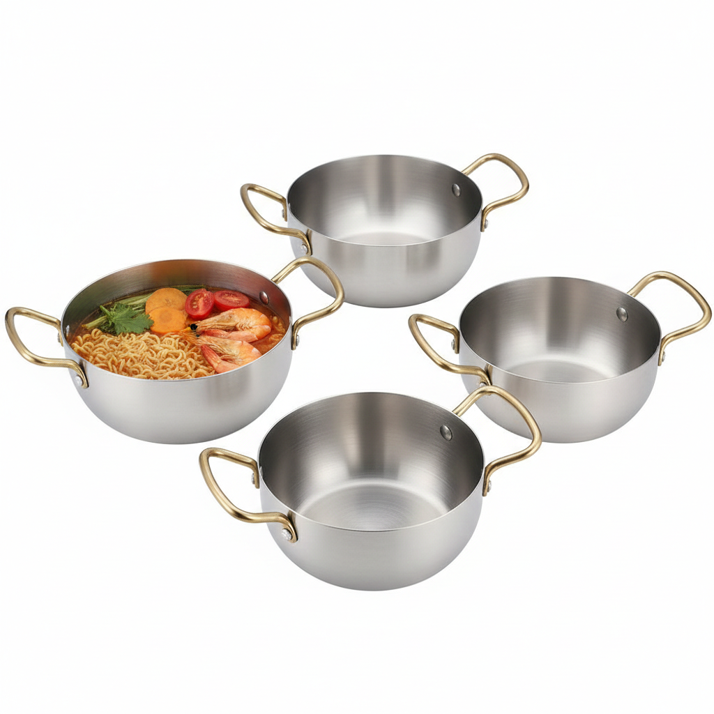 4 Pcs Stainless Steel Cookware Set HRM003