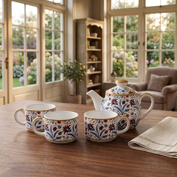 4 Pcs Ceramic Tea Set CGA0253-22 (সেল)