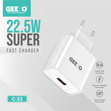 Geeoo SUPER FAST CHARGER SET C22 GT1047