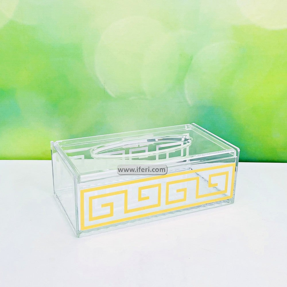 8.3 Inch Acrylic Decorative Tissue Box RY3046