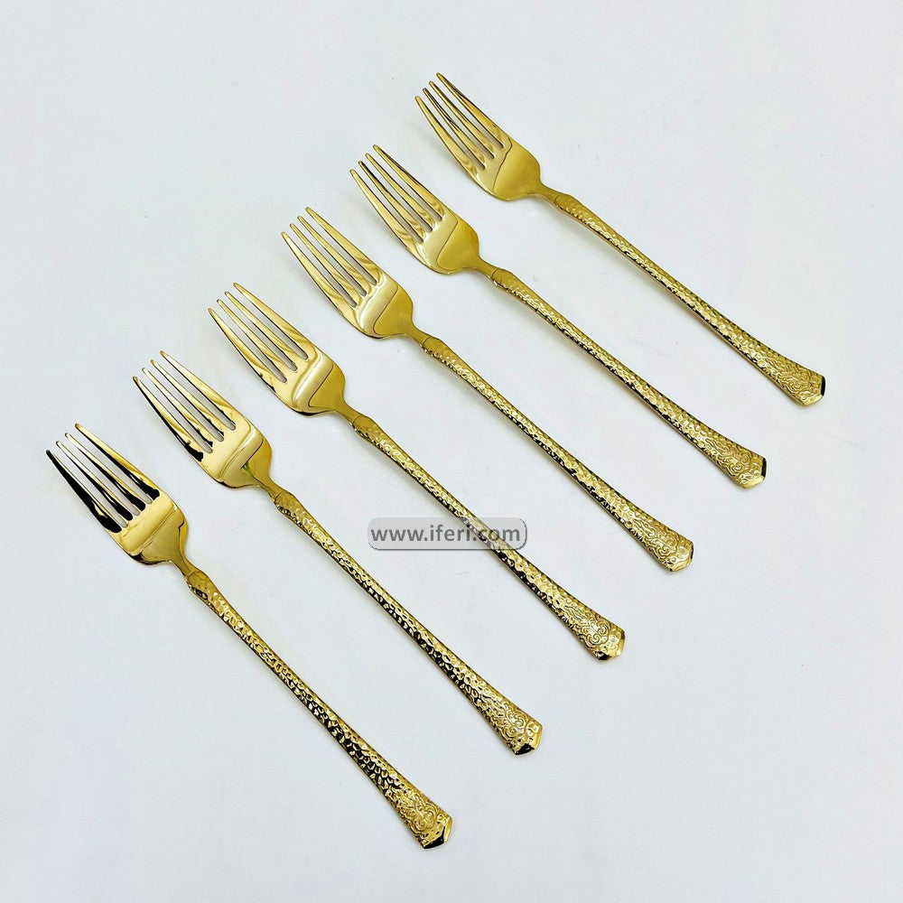 6 Pcs Stainless Steel Dinner Fork Set RY3059