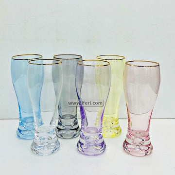 6 Pcs Colorful Water Juice Glass Set RH0383