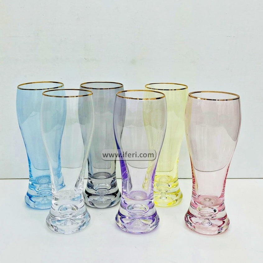 6 Pcs Colorful Water Juice Glass Set RH0383