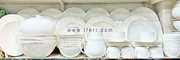 52 Pcs Ceramic Bone China Dinner Set UT84353-1