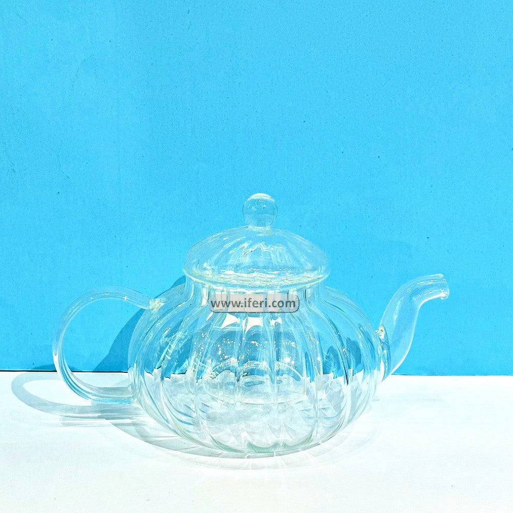 600ml Borosilicate Glass Tea Pot with Infuser UNQ0368