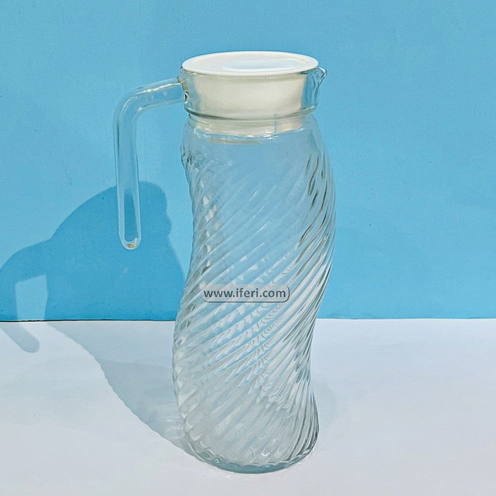 1 Liter Glass Water Juice Jug UNQ0379