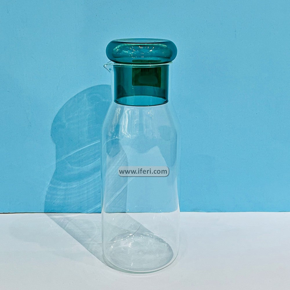 9 Inch Glass Oil Vinegar Jar UNQ0380