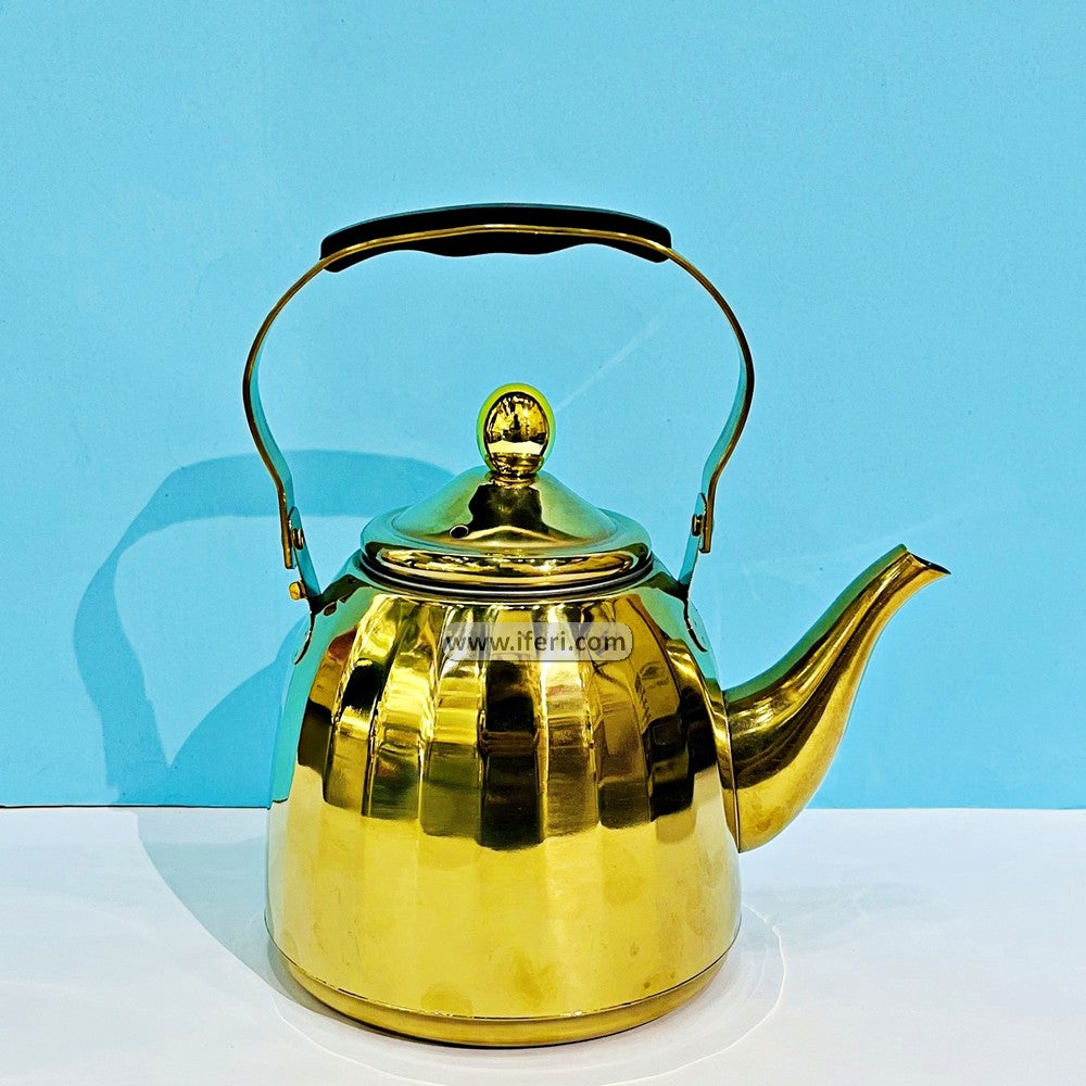 1.5 Liter Stainless Steel Tea Pot, Kettle UNQ0386