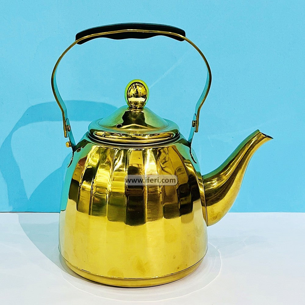 2 Liter Stainless Steel Tea Pot, Kettle UNQ0388