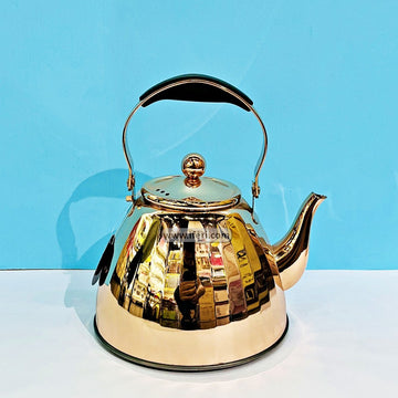 1.5 Liter Stainless Steel Tea Pot, Kettle UNQ0390