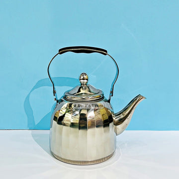 1 Liter Stainless Steel Tea Pot, Kettle UNQ0396