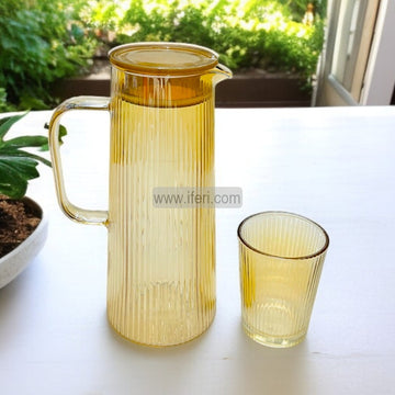 7 Pcs Glass Water Juice jug & Glass Set SGR0110