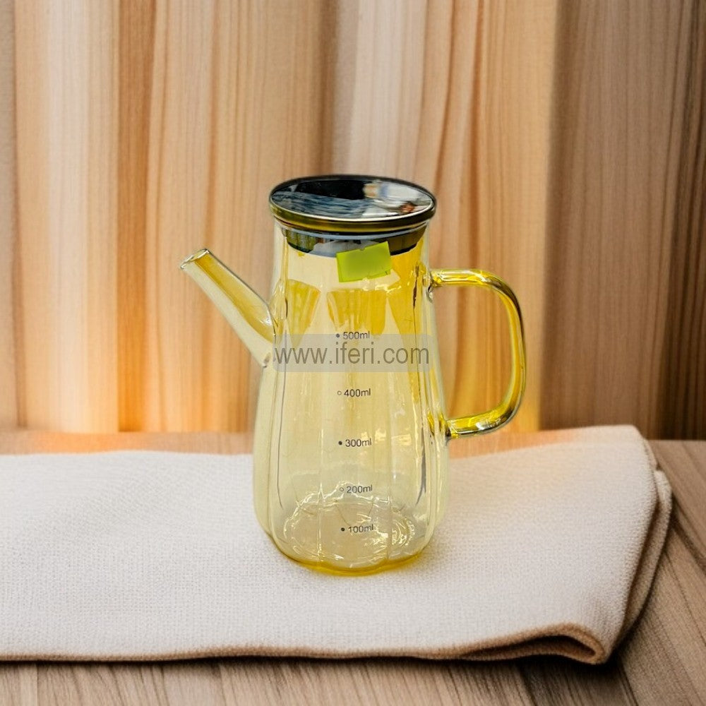 500ml Borosilicate Glass Oil Vinegar Jar / Pot SGR0158