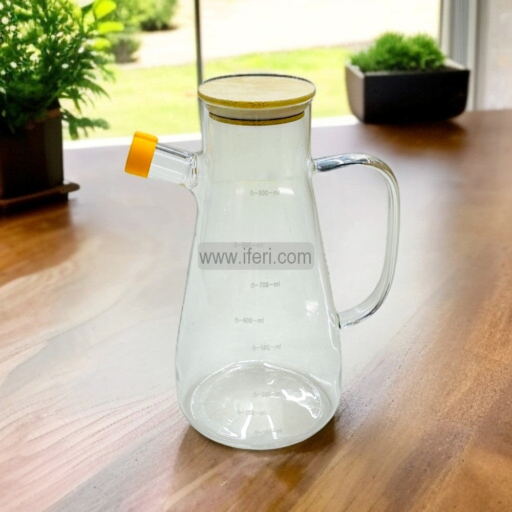 900ml Borosilicate Glass Oil Vinegar Jar / Pot SGR0161