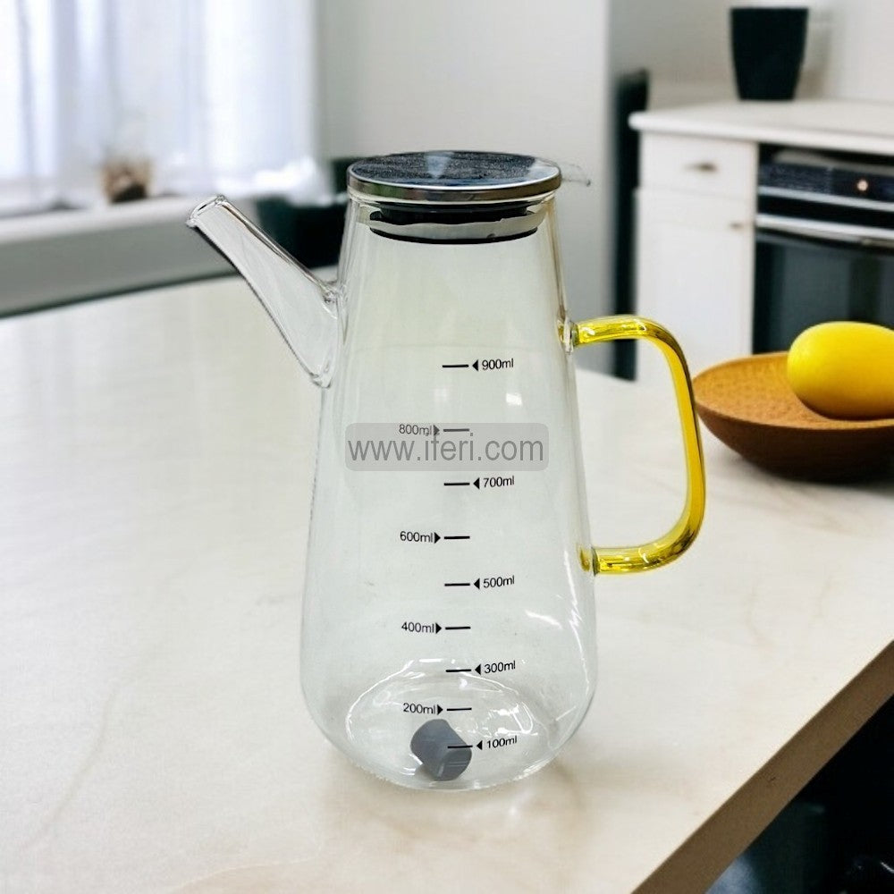 900ml Borosilicate Glass Oil Vinegar Jar / Pot SGR0162