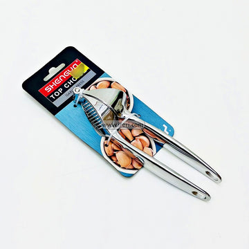 7 Inch Stainless Steel Garlic Press MT377