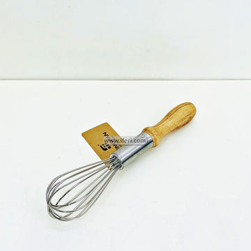 10.8 Inch Wooden & Stainless Steel Whisk / Egg Beater MT505