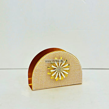 5 Inch Metal Decorative Napkin Tissue Holder ARF008