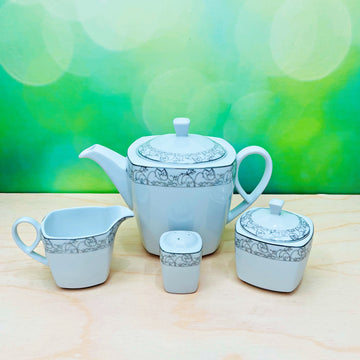 4pcs Ceramic Tea Kettle Set IF4711 - (সেল)