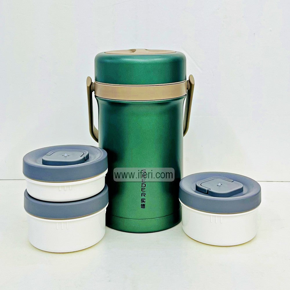 3 Layer Stainless Steel Lunch Carrier, Tiffin Carrier MT547