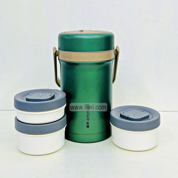 3 Layer Stainless Steel Lunch Carrier, Tiffin Carrier MT547