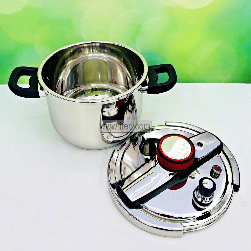 9 Liter Hi-Quality Stainless Steel Knob Type Pressure Cooker SOF001