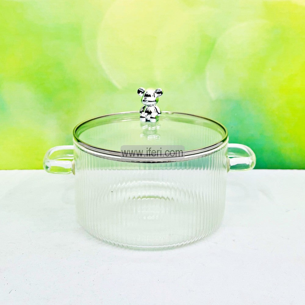 Buy Heat Resistant Borosilicate Glass Cooking Pot Online from iferi.com in Bangladesh