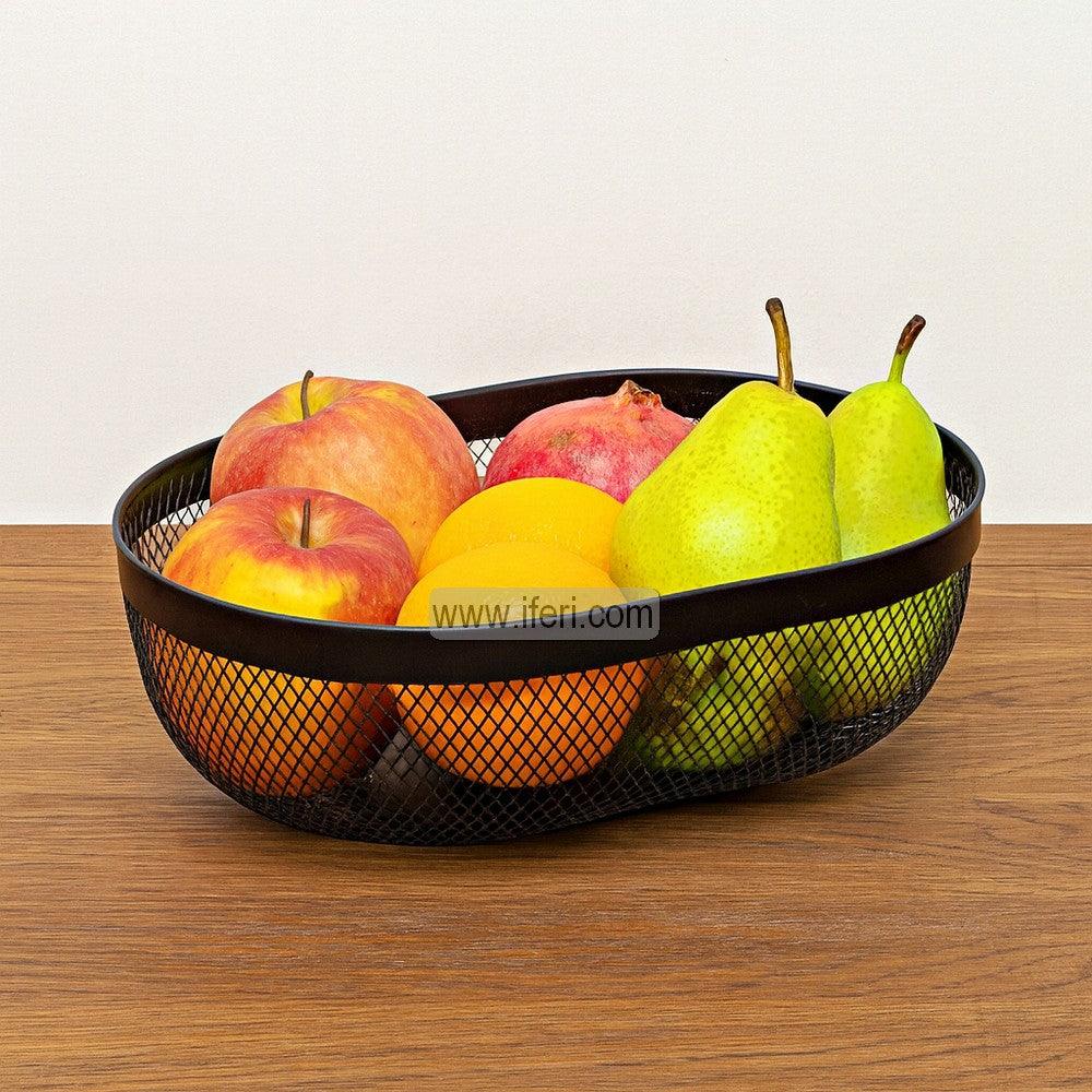 12 Inch Metal Fruit Basket, Multifunctional Storage Basket ALP2216