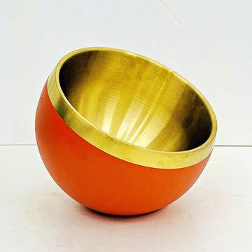 8.2 Inch Stainless Steel Curry/Soup Serving Bevel Bowl RY3147