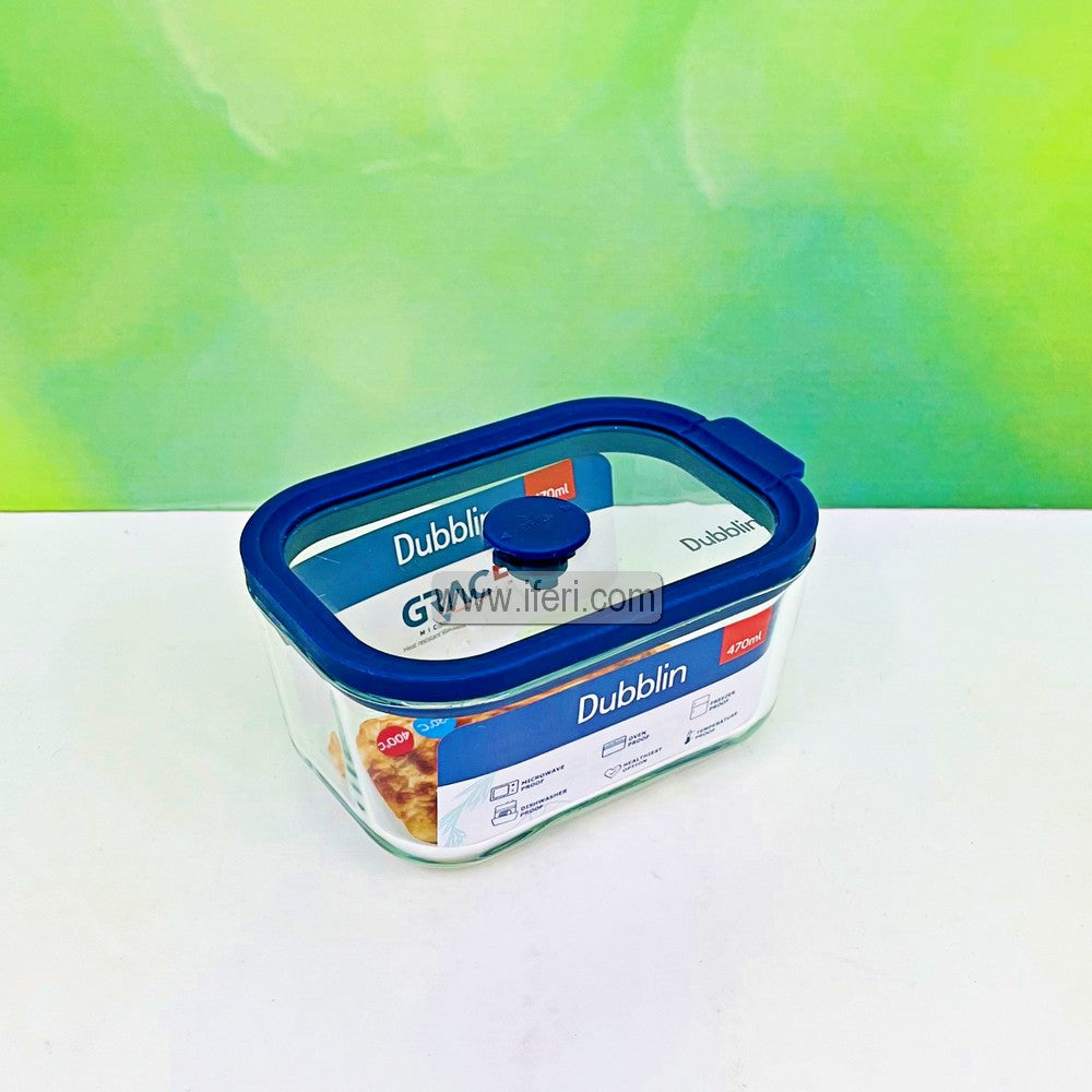 470ml Premium Oven Proof Glass Food Container SJ098