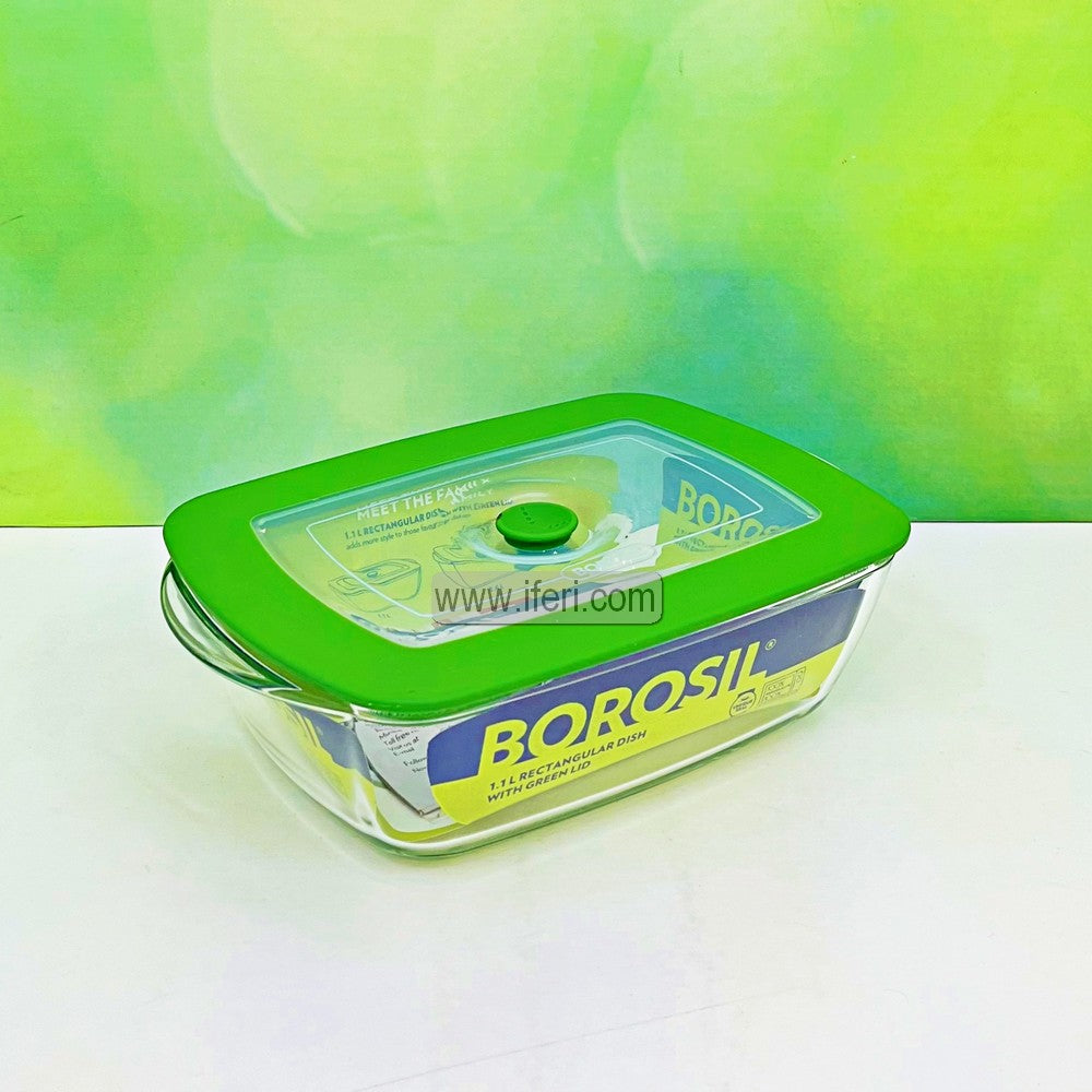 1.1 Liter Premium Oven Proof Glass Food Container SJ105