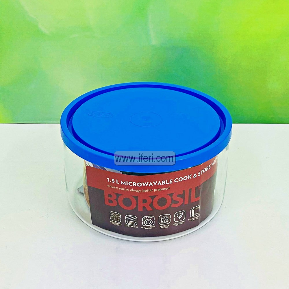 1.5 Liter Oven Proof Glass Food Container Set SJ123