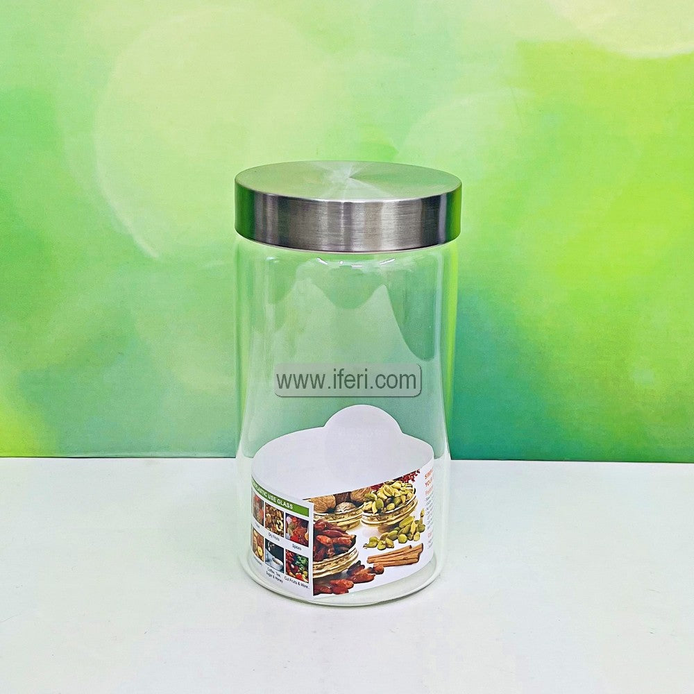 1100ml Premium Airtight Glass Cookie Jar / Spice Jar SJ126