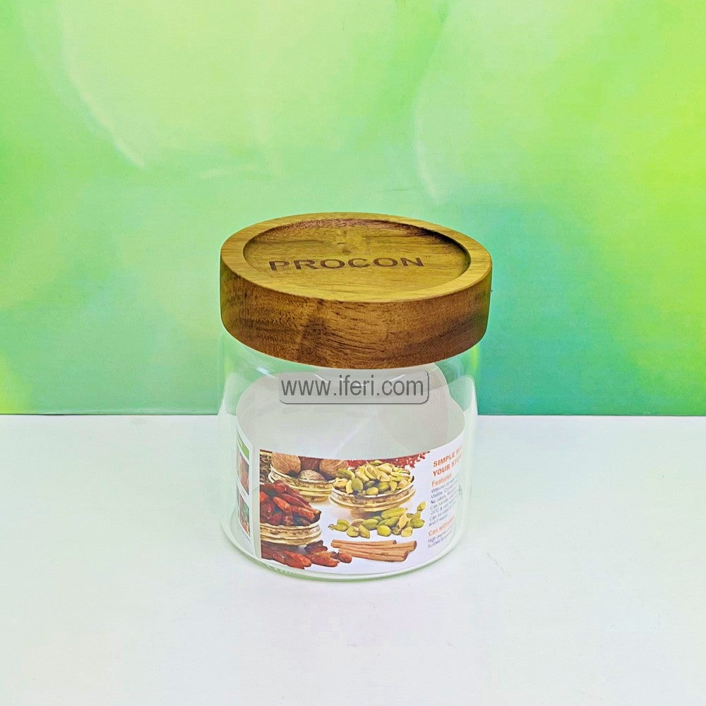 600ml Premium Airtight Glass Cookie Jar / Spice Jar SJ131