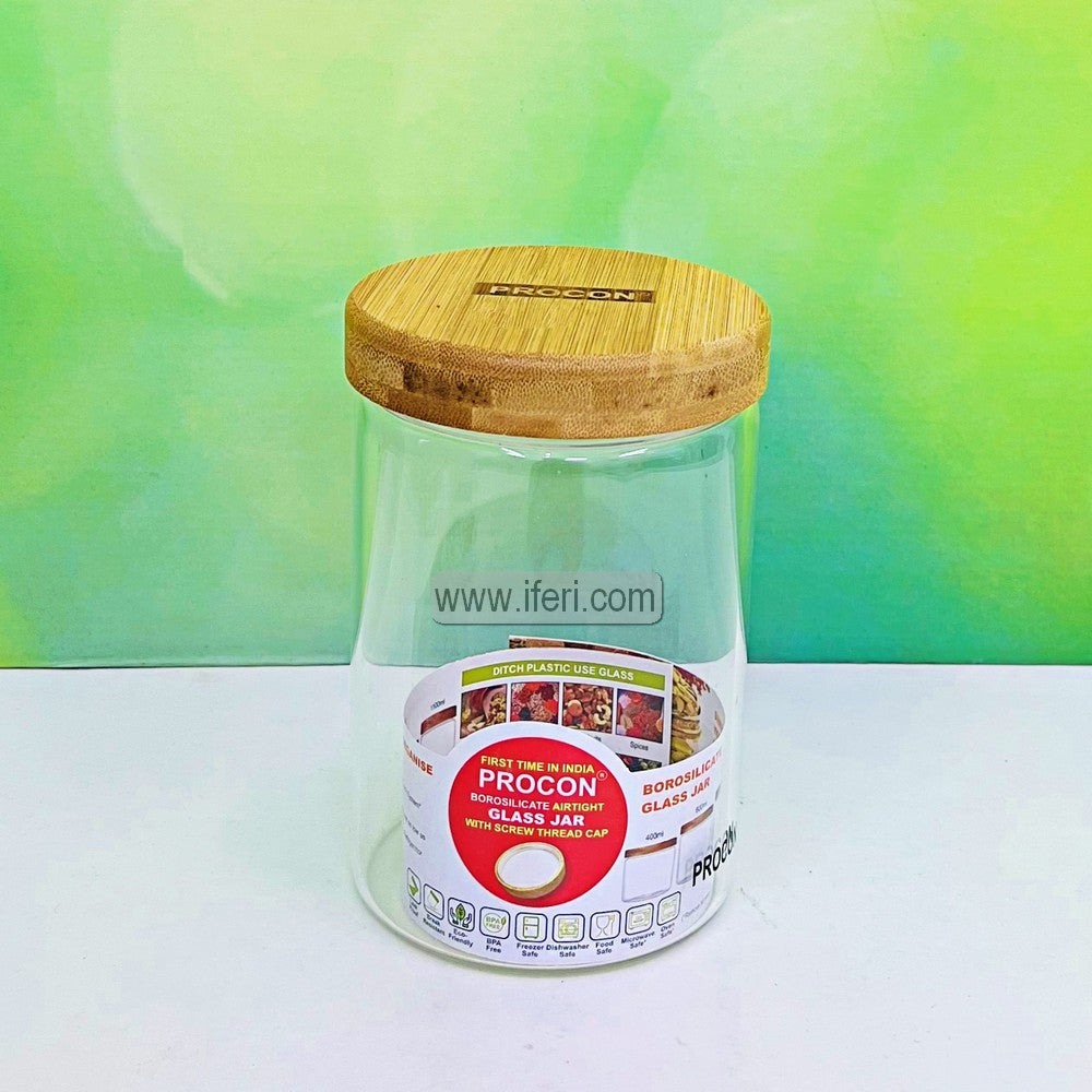 1100ml Premium Airtight Glass Cookie Jar / Spice Jar SJ134